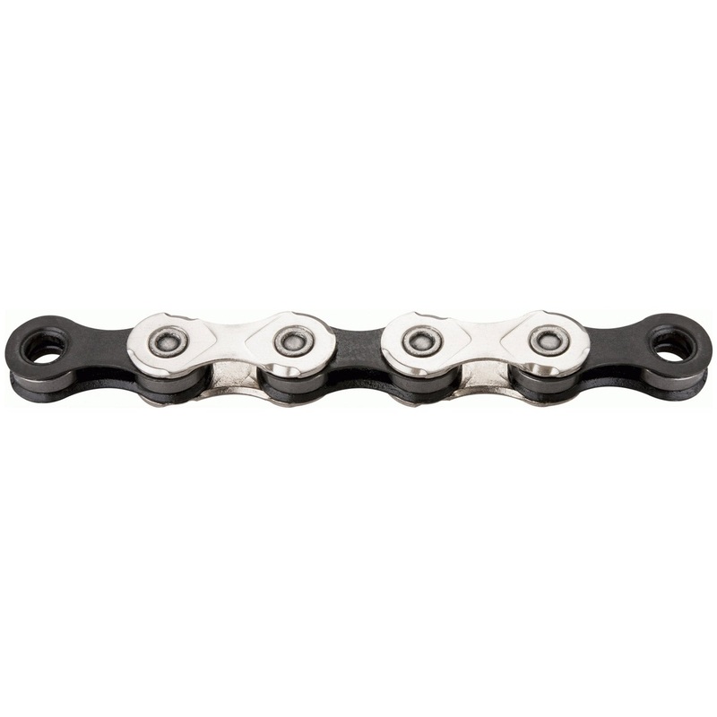 KMC X12 chain - Silver black