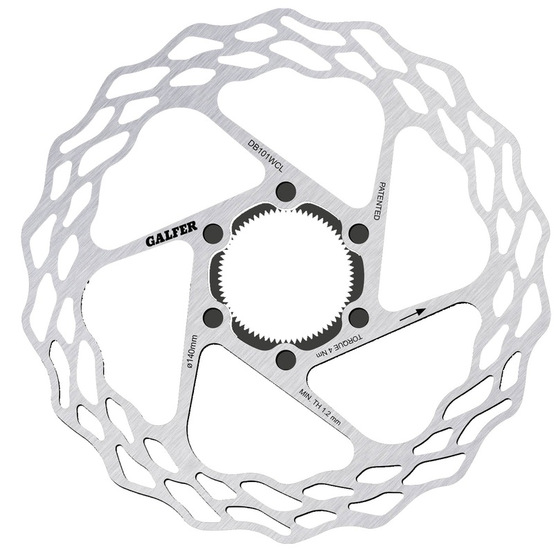 Braking Galfer Road Wave Center lock - 140 mm