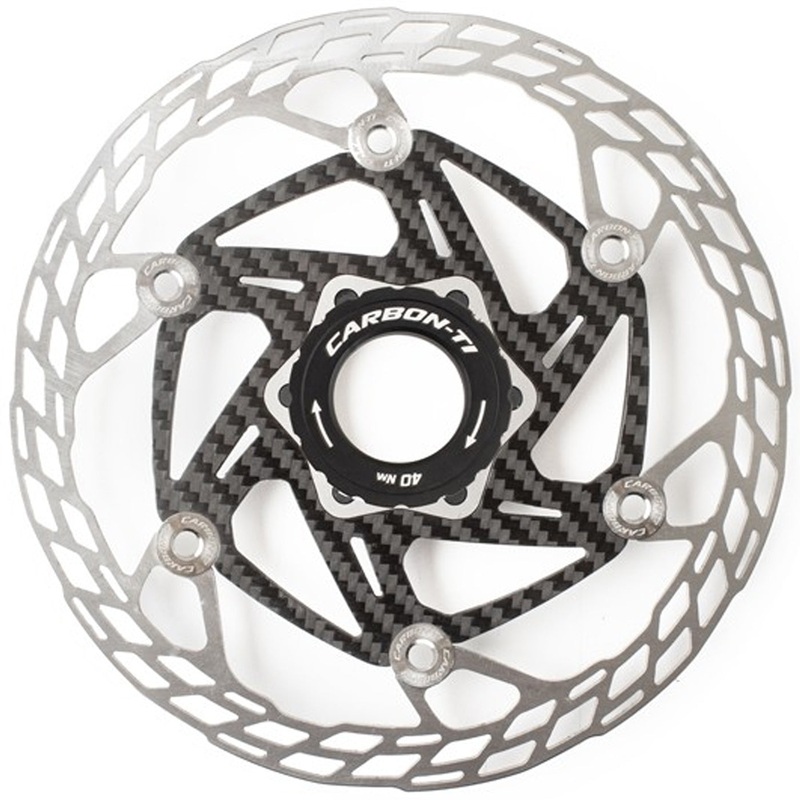 Carbon-Ti X-Rotor SteelCarbon 3 Center Lock disc - 160mm