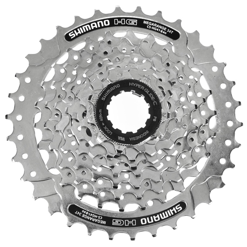 Shimano Acera CS-HG41 11-34 cassette sprockets - 8v