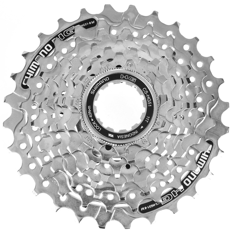Shimano Alivio HG51-8 cassette sprockets - 8v