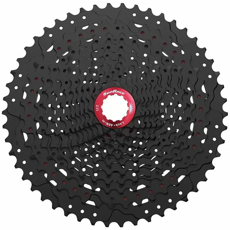 SunRace CSMZ90 12V Black Chrome cassette - 11-50