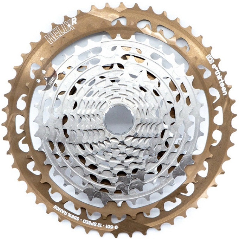 Cassette ethirteen Helix R 9-50T 12v clocks - Bronze