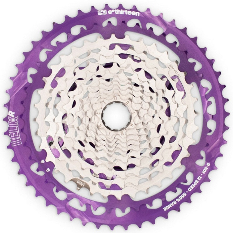 Cassette ethirteen Helix R 9-50T 12v clocks - Purple