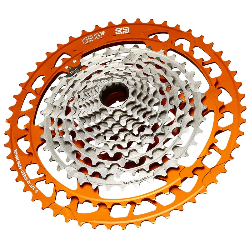 Ethirteen Helix R 9-52T 12v Cassette - Orange