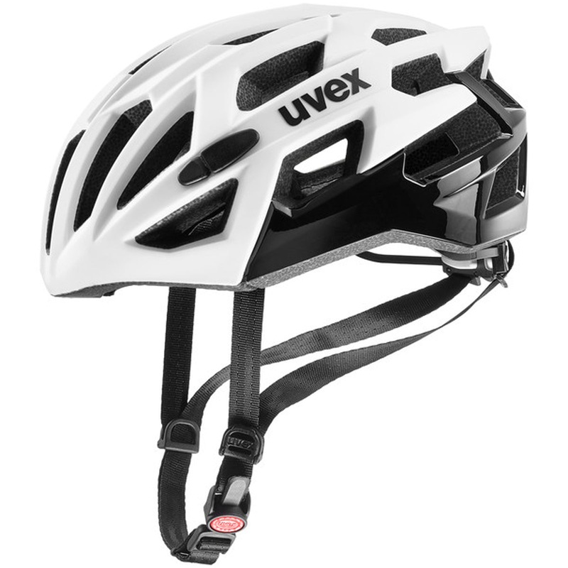 Uvex Race 7 helmet - White black