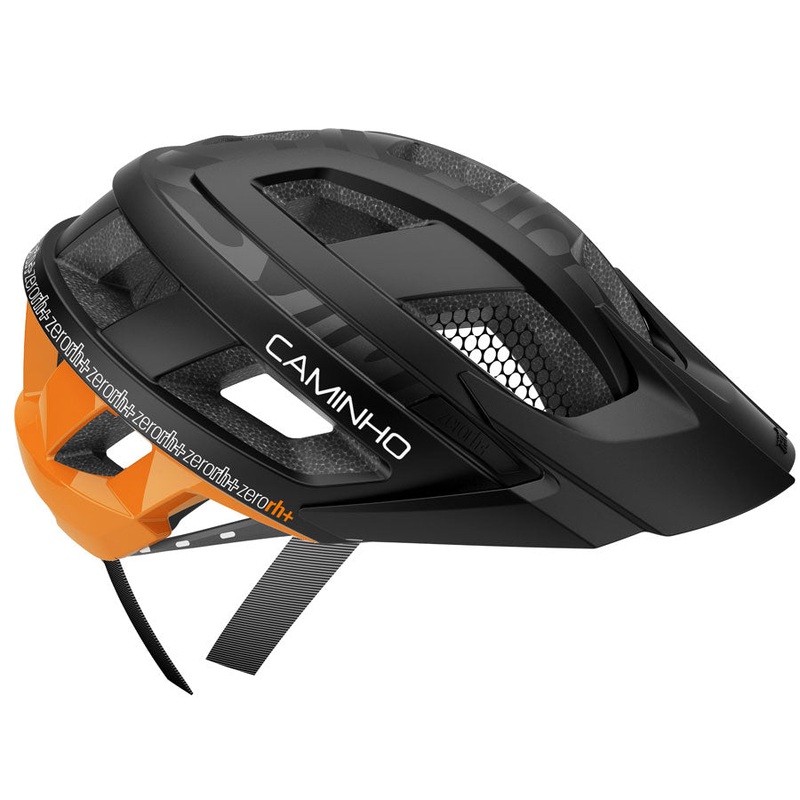 Zerorh Caminho Helmet - Black Matt Orange