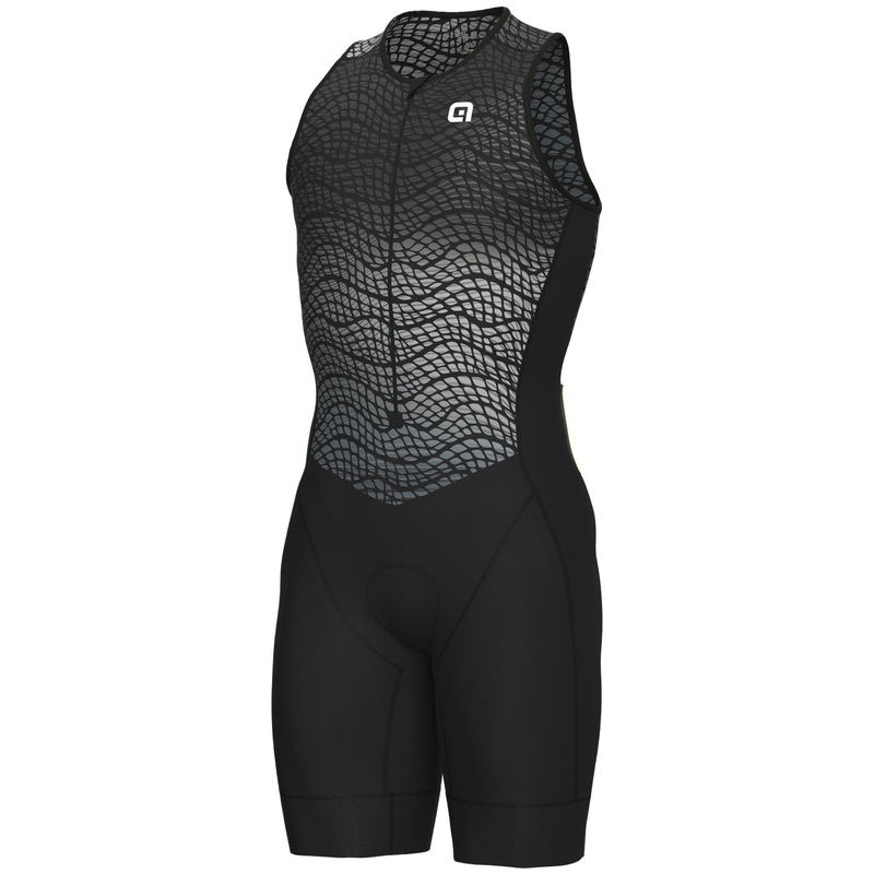 Ale Tri Dive sleeveless skinsuit - Black