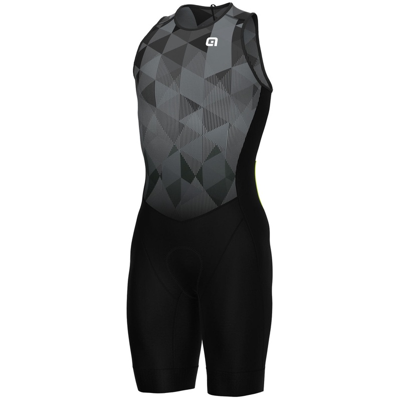 Ale Tri Kite sleeveless skinsuit - Grey