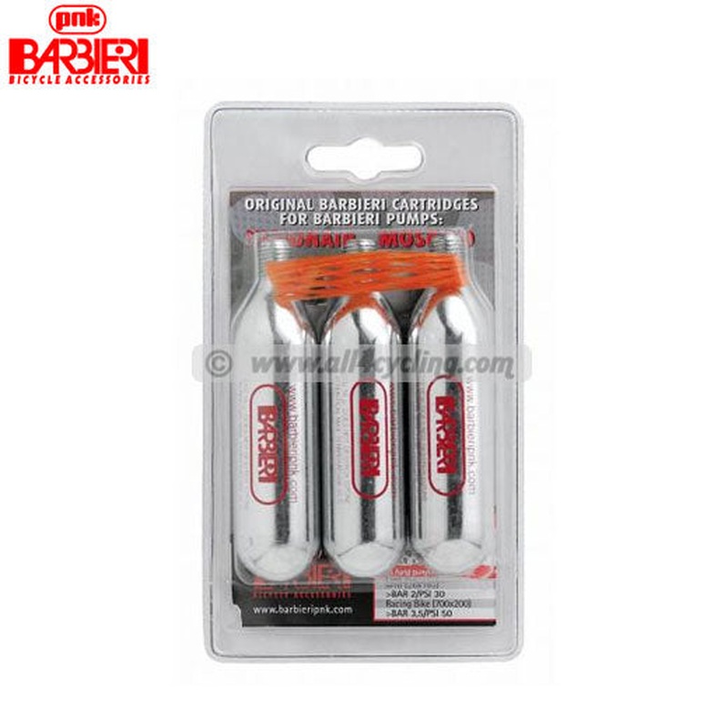Barbieri CO2 Cartridges - Blister