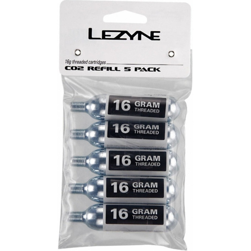 CO2 cartridge 16g Lezyne Refill - 5 pieces