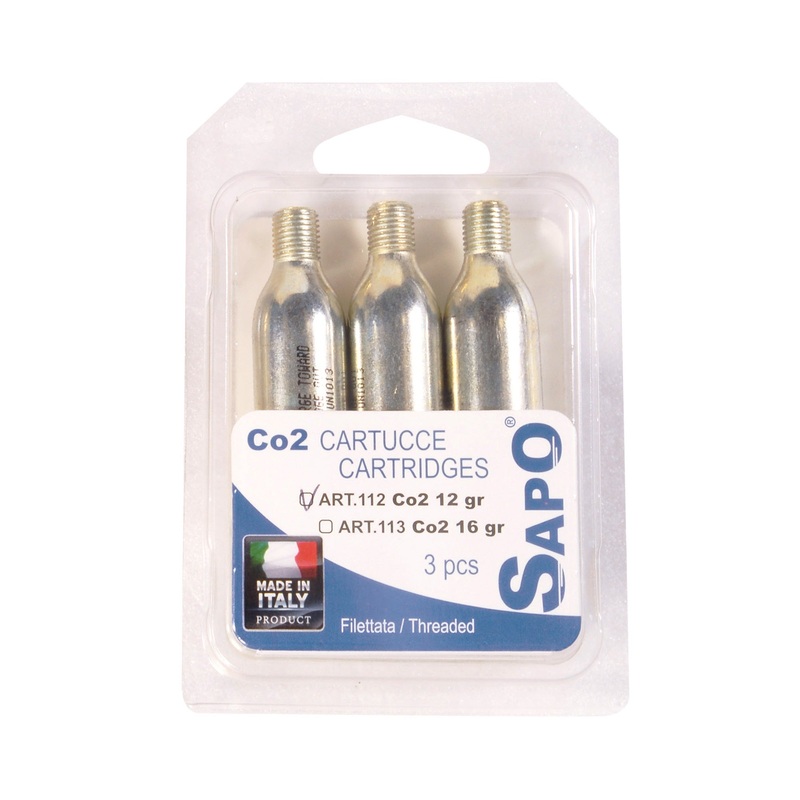 CO2 Cartridges Sapo 16g - 3 pieces