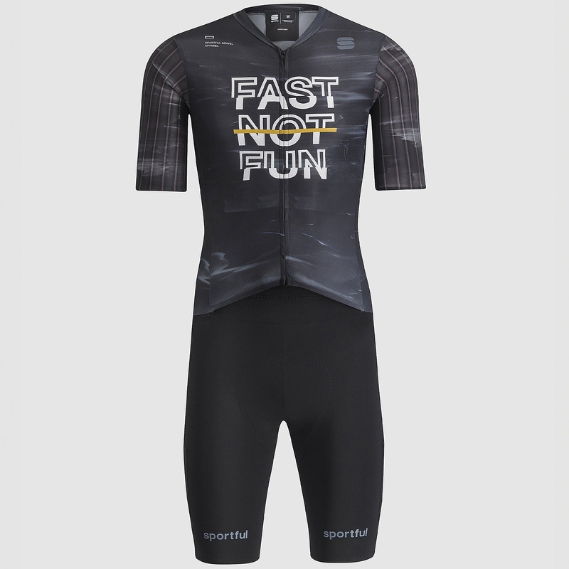 Sportful Fast Not Fun suit - Black