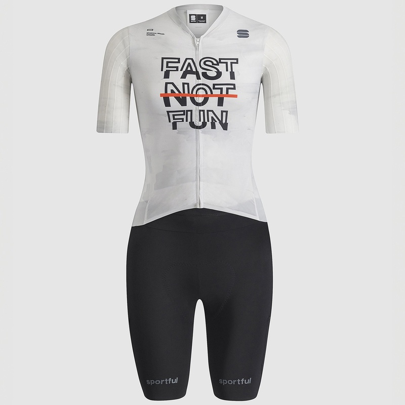 Sportful Fast Not Fun woman suit - White