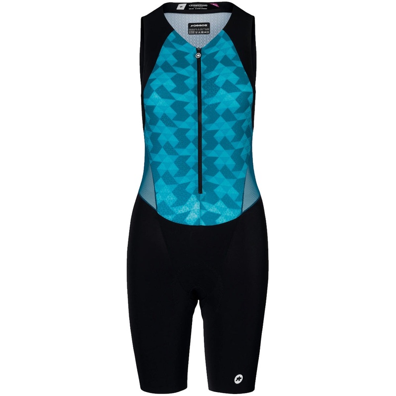 Assos Triator NS Sleeveless women Speedsuit - Blue