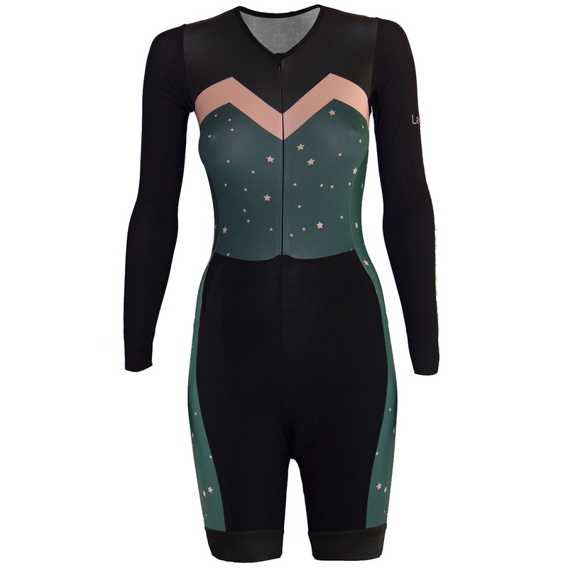Lago Stardust woman skinsuit - Green