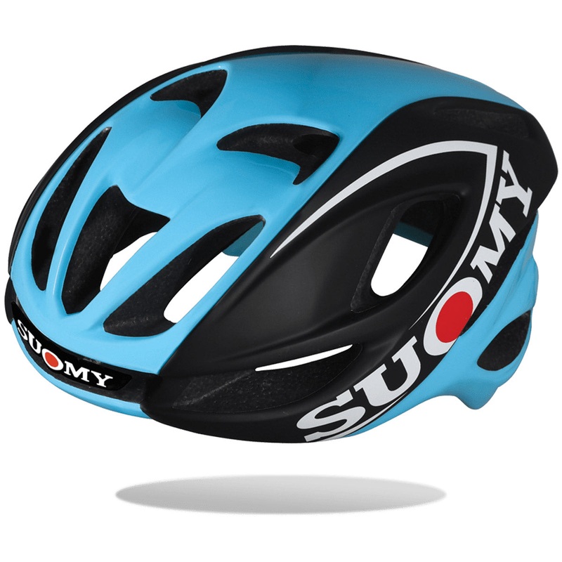 Suomy Glider helmet - Black light blue