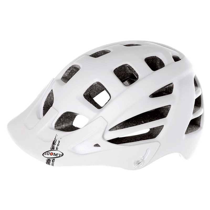 Suomy Scrambler Helmets - White Matte