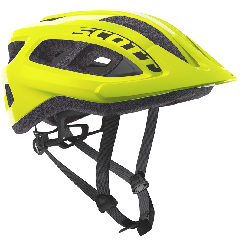 Scott Supra helmet - Yellow fluo