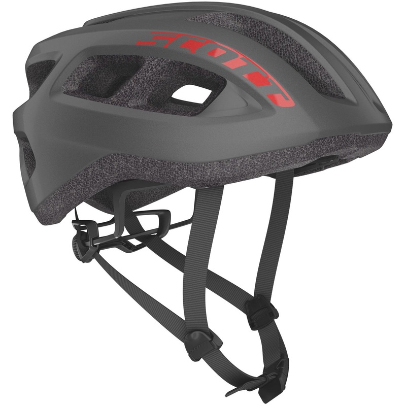 Scott Supra Road helmet - Grey red