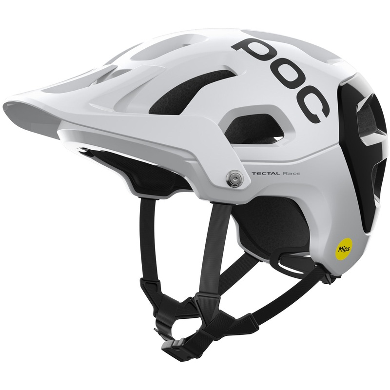 Poc Tectal Race Mips helmet - White black