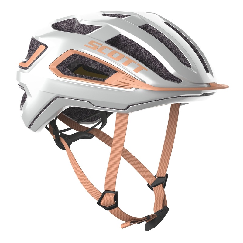 Scott ARX Plus MIPS helmet - White pink