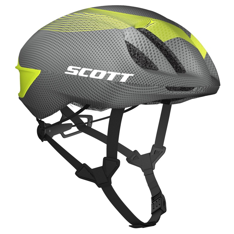 Scott Cadence Plus helmet - Grey yellow