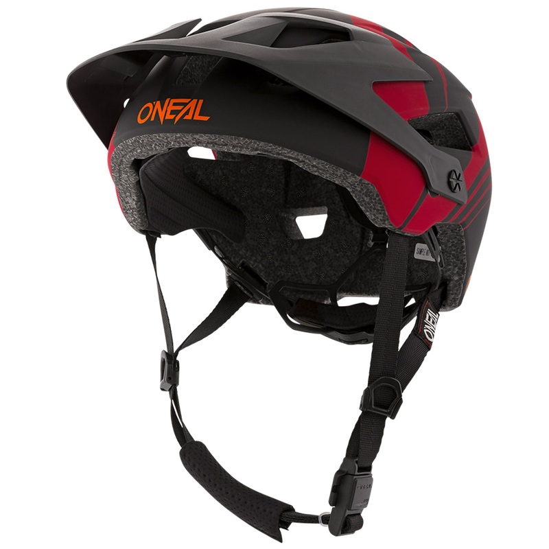 O'neal Defender Nova helmet - Black red