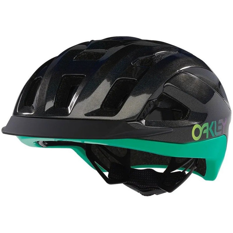 Oakley Aro 3 Allroad Mips helmet - Black green