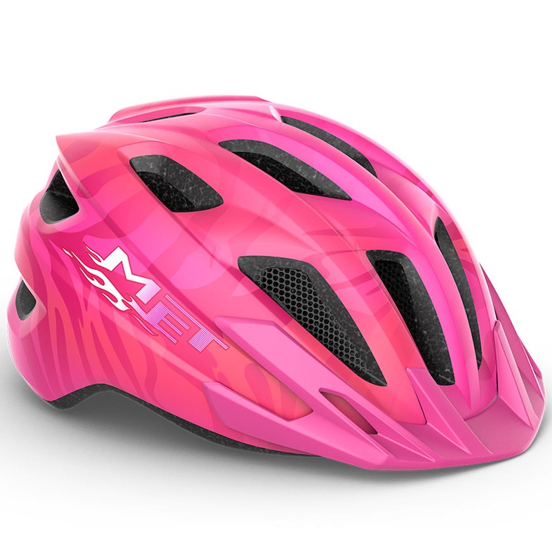 Met Crackerjack helmet - Pink matte