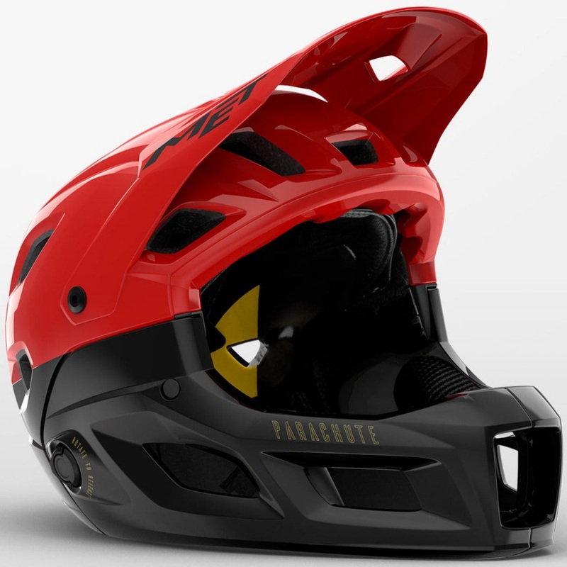 Met Parachute MCR Mips helmet - Black red