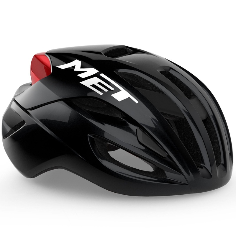 Met Rivale Mips helmet - Black red