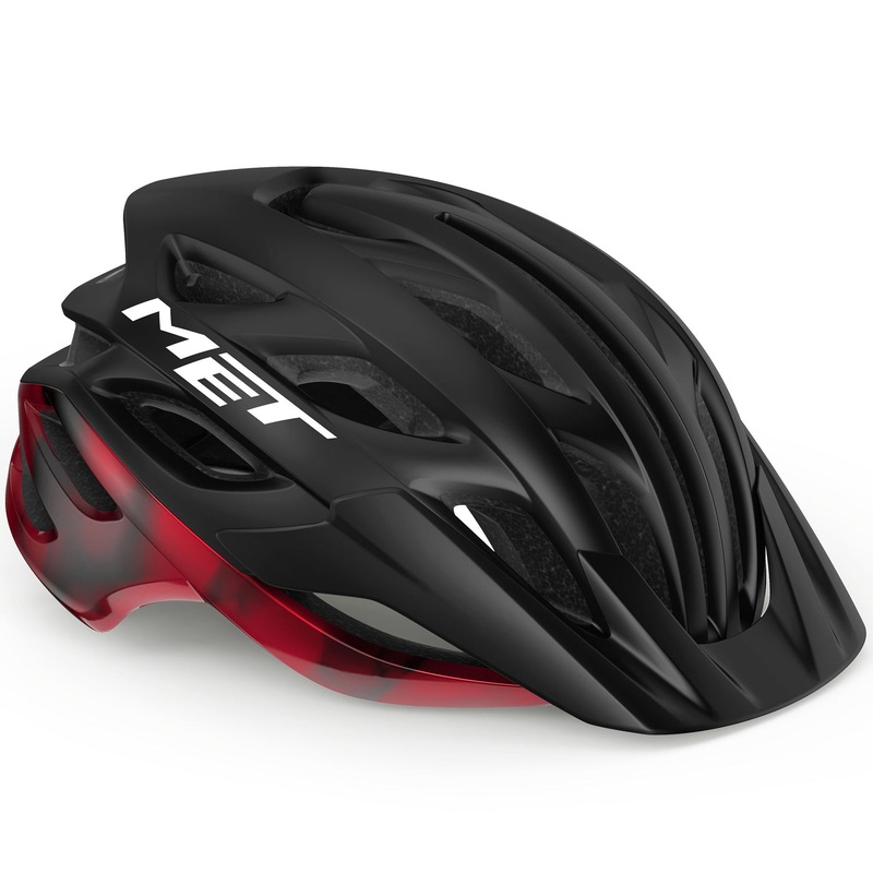 Met Veleno helmets - Black red