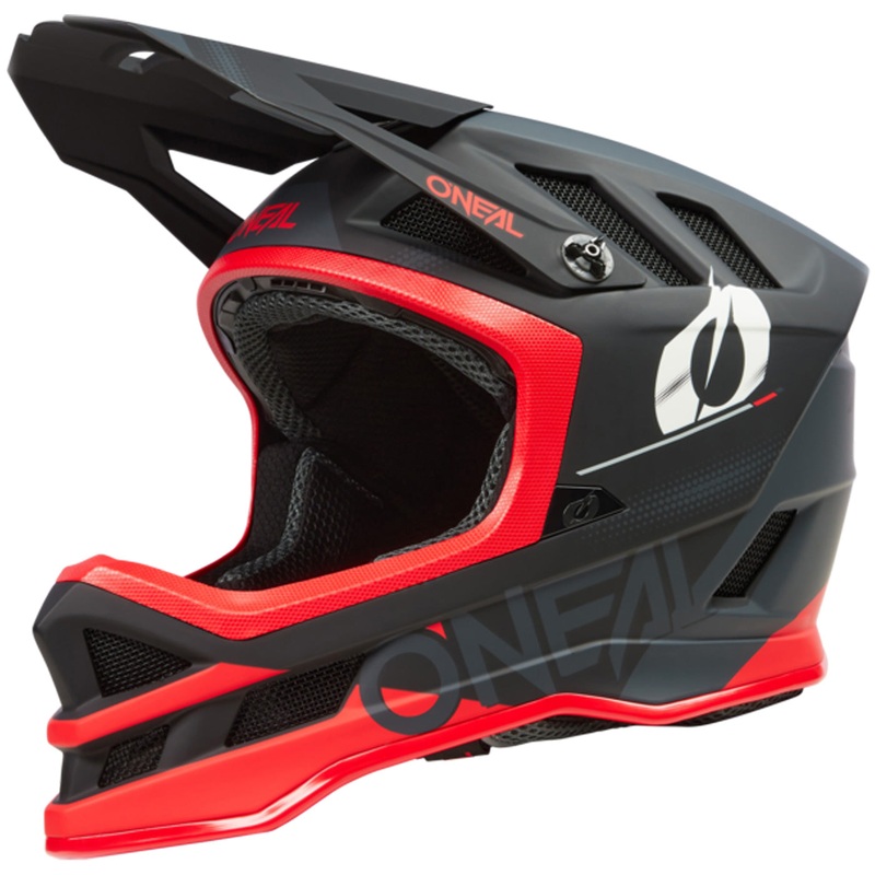 O'neal Blade Polyacrylite Haze helmet - Black red