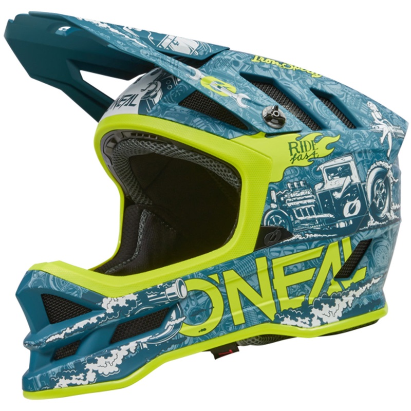 O'neal Blade Polyacrylite HR helmet - Blue green