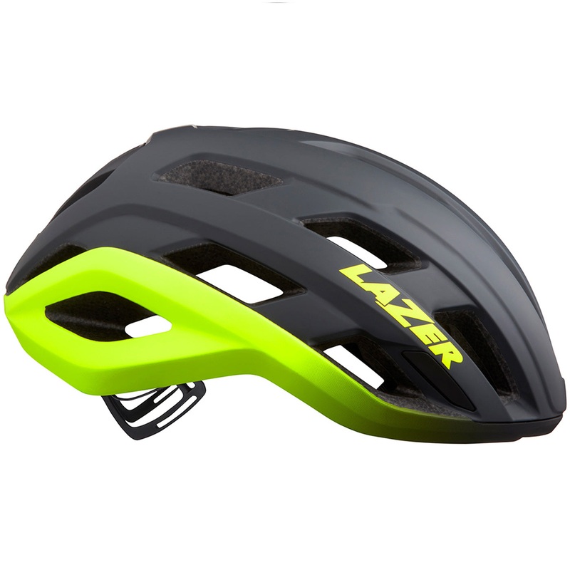 Lazer Strada KinetiCore helmet - Grey yellow