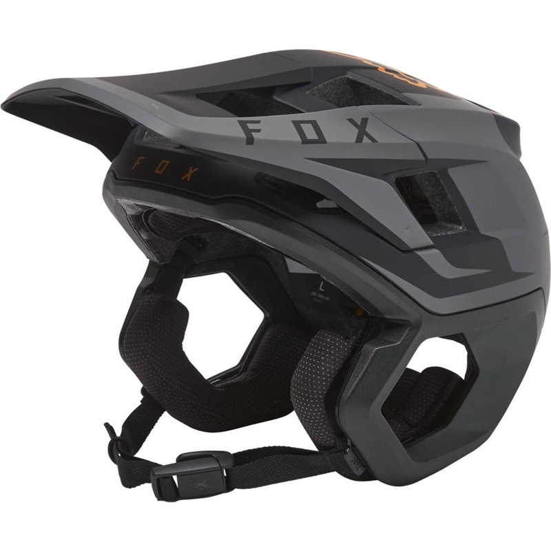 Fox Dropframe Pro Sideswipe helmet - Black